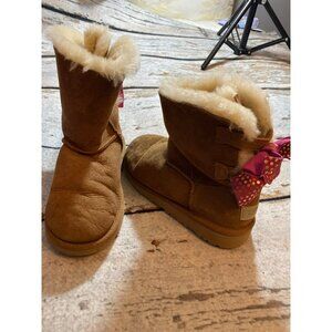 Ugg Brown Bow Boots